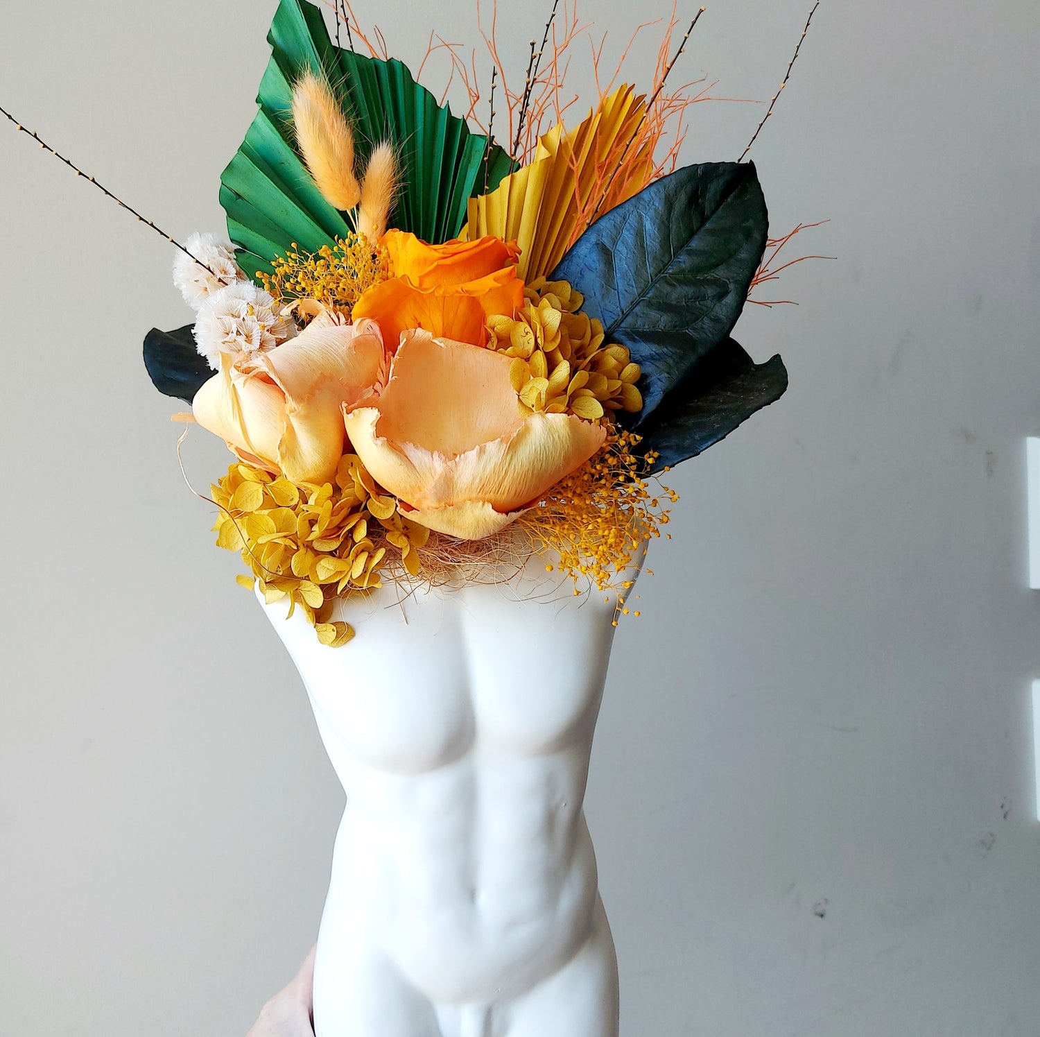 Nude Man | Preserved Flower Vase