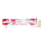 Linden leaves pink petal bon bon with hand cream and body oil.