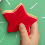 Molly Woppy red Gingerbread Star Cookie, festive Christmas treat perfect for hampers or holiday gifting.