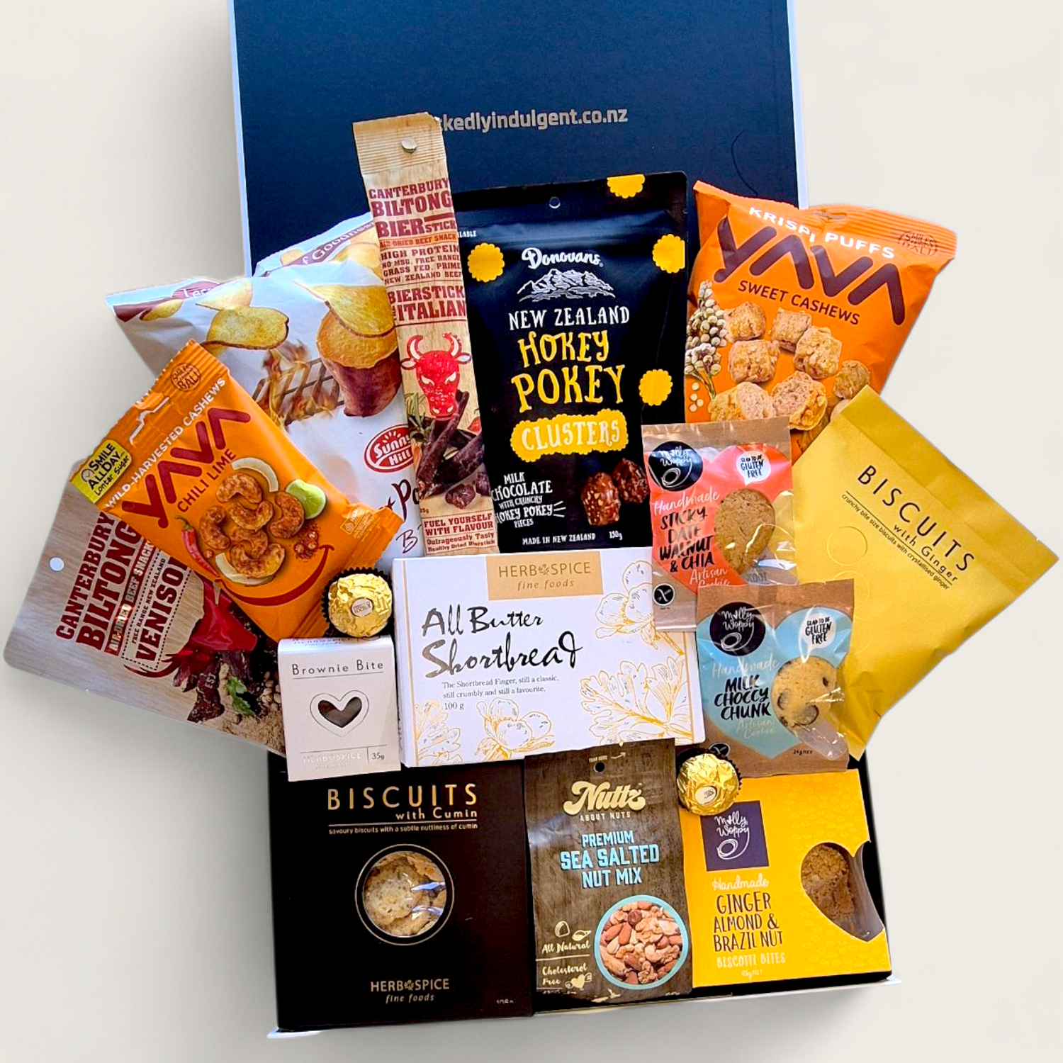 Take 5- Biltong, Biscuits, Nuts & Chocolate Gift Hamper