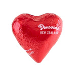 Donovans Milk Chocolate Heart, wrapped in red foil – the perfect sweet gift box add-on.