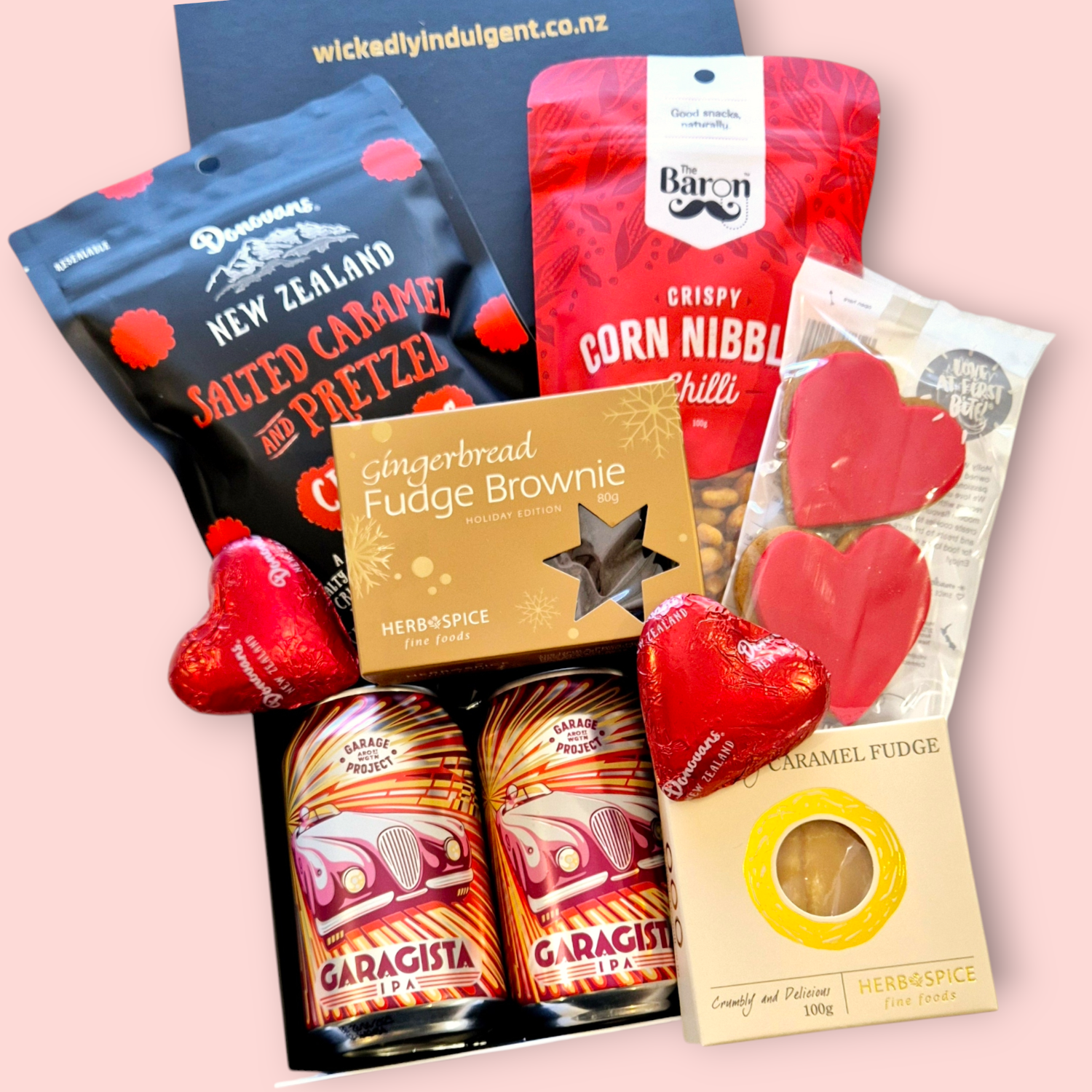 The Brewmantic Gift Box- Valentines Day Gift Hamper