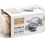 Herb & Spice Mill Cheddar & Poppyseed wafers the perfect extra for your gift basket.