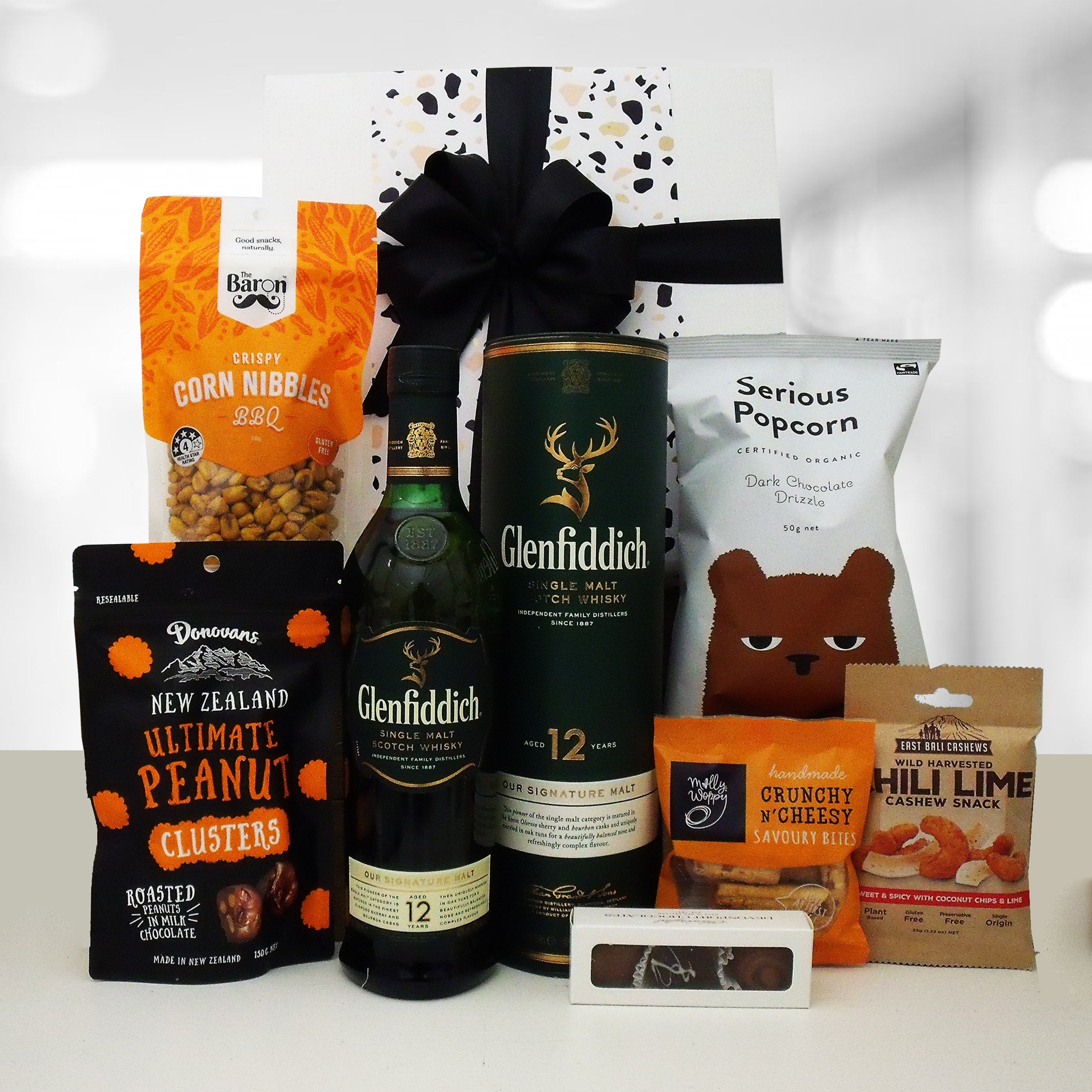 Wickedly Indulgents range of Gift Hampers & Gift Baskets for Him.