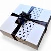 B&W Xmas Gift Ribbon and Band