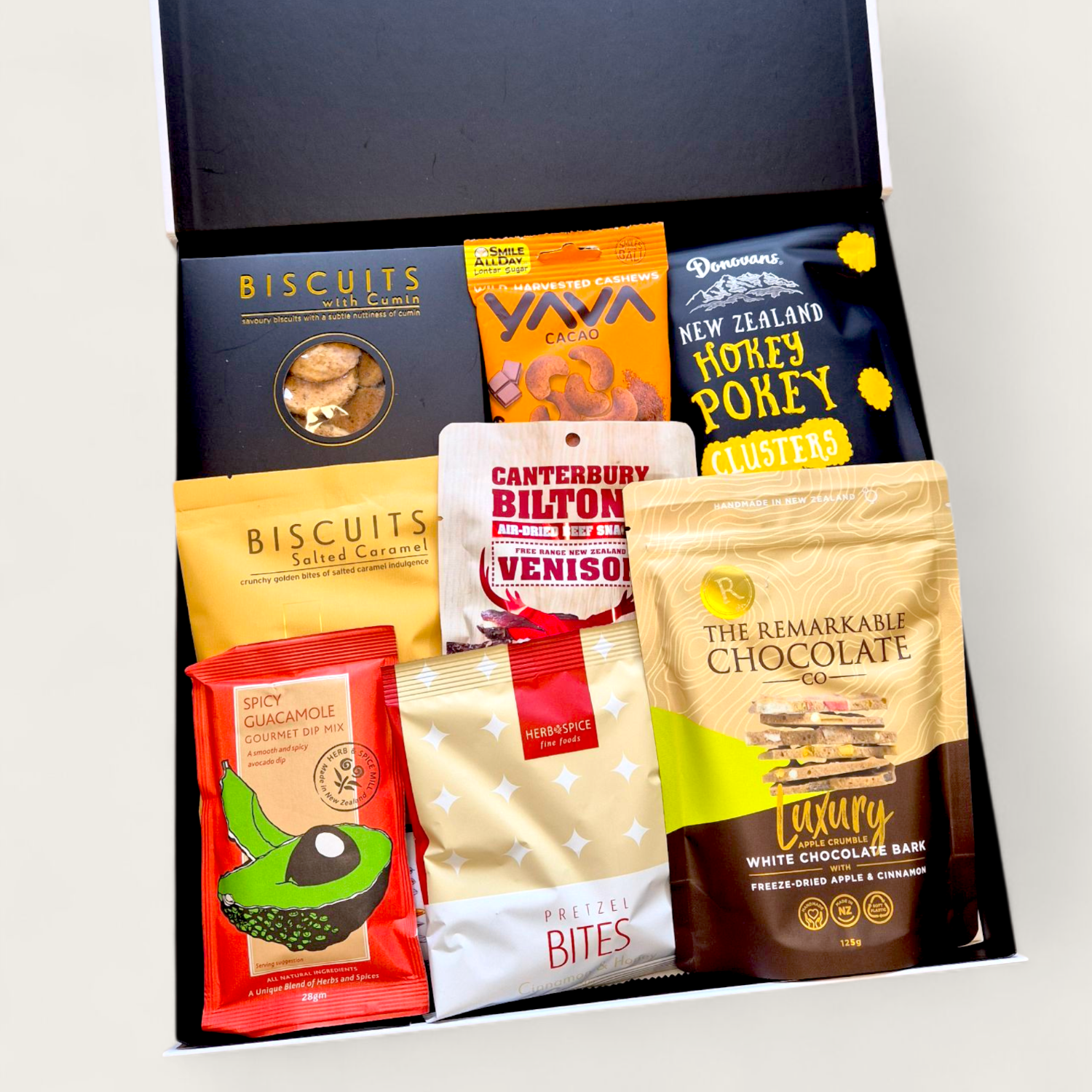 Escape Room or Murder Mystery beer hamper featuring indulgent snacks, wine, and games, great for housewarmings or Christmas gifts.