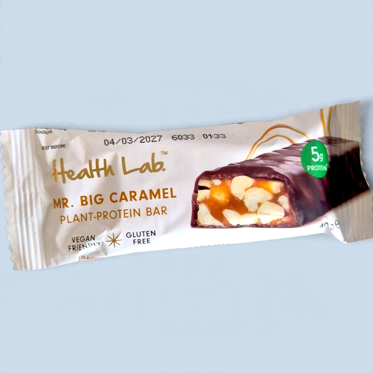 Health Lab Mr Big Caramel Bar vegan gluten-free gift box add-on.
