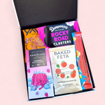 Wine gift box for her with reisling, sweet treats and candle, beautifully packaged NZ