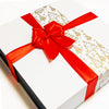 Gold Dots Red Gift Ribbon and Band