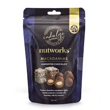 Nutworks chocolate lamington macadamias add on for gift box
