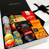 He's the man Fathers Day gift box with venison salami, craft beer & snacks.