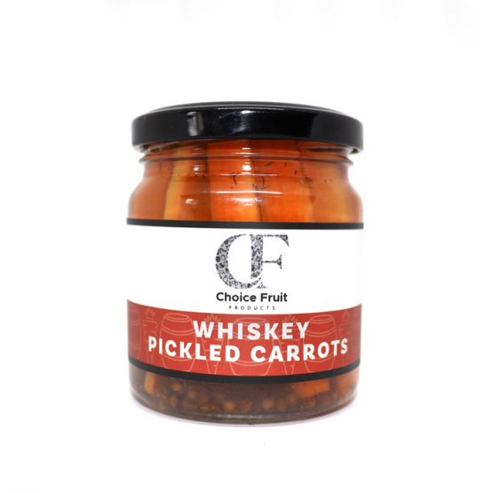 Whiskey Pickled Carrots 200g (DF, GF)