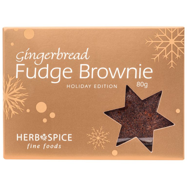 Gingerbread Fudge Brownie 80g