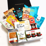 Sweeter than honey thank you gift basket with manuka honey, shortbread, dukkah, & chocolate. Presented in a modern gift box.